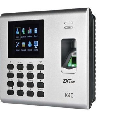 Biometric clocking machine ZKTeco K40